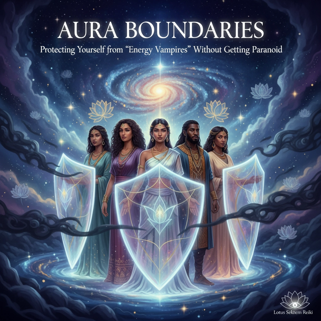 Aura Boundaries: Protecting Yourself from "Energy Vampires" Without Getting Paranoid